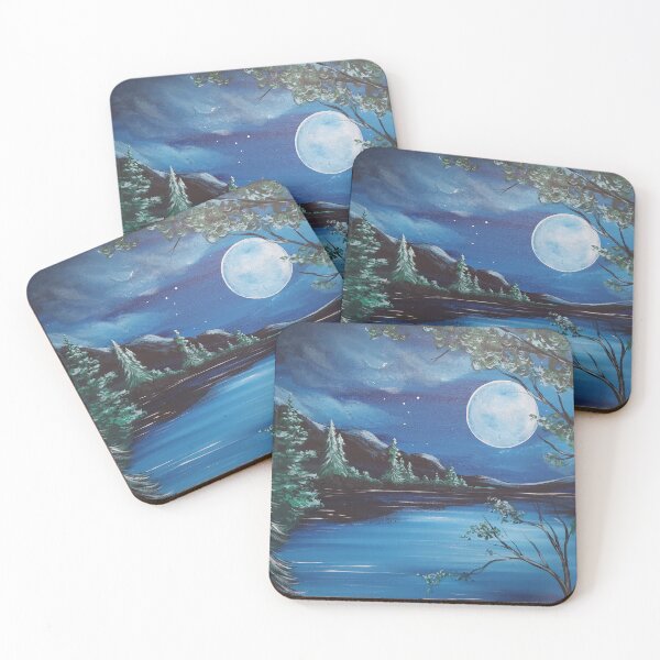 Item preview, moonlit lake designed and sold by rainingcrow.