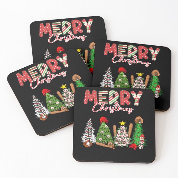 Item preview,  Merry Christmas Baseball - Christmas Trees designed and sold by Georgy09.