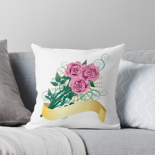 Item preview, Card with pink roses designed and sold by AnnArtshock.
