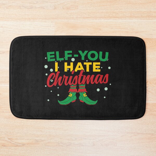 Item preview, Elf You I Hate Christmas | I Hate Christmas | Funny Elf | Christmas Gift Ideas designed and sold by DrawingBoard.