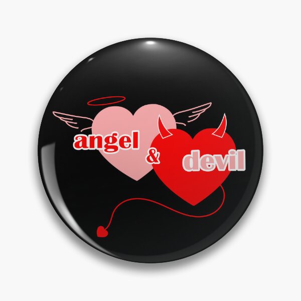 Item preview, angel & devil designed and sold by Colorful-Inspo.