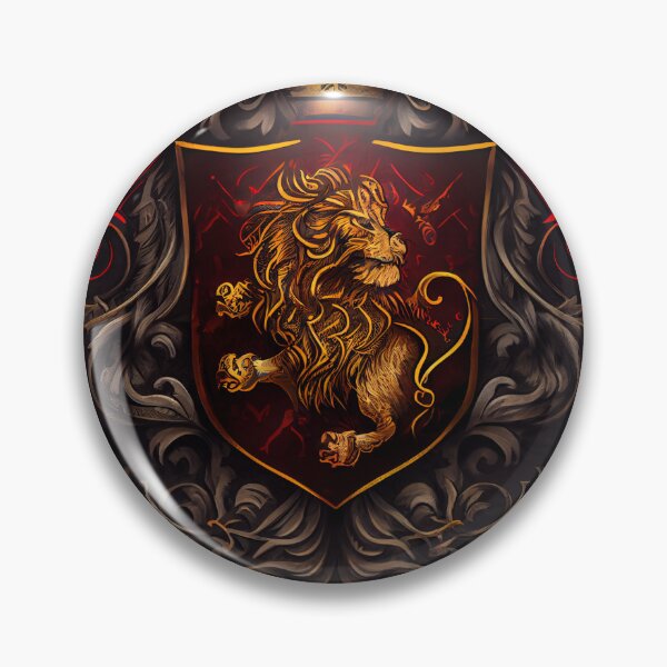 Item preview, Fearless Lion Emblem  designed and sold by Sureshmoksh.