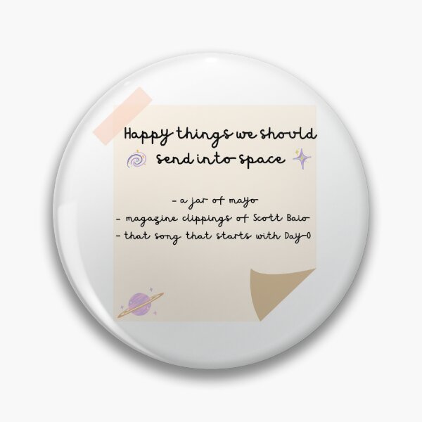 Item preview, Happy Things We Should Send Into Space designed and sold by Kristin Orsi.