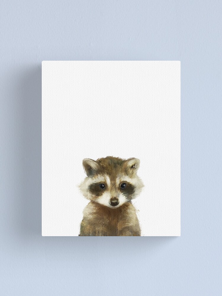 Alternate view of Little Raccoon Canvas Print
