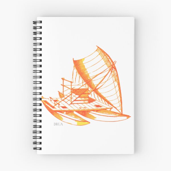 Item preview, Fijian Drua (Canoe) in Amber designed and sold by RoseyWarship.