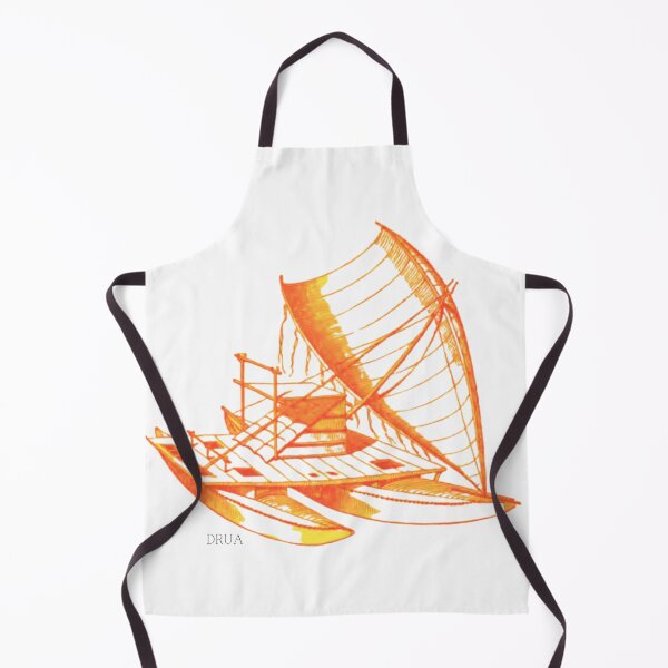Item preview, Fijian Drua (Canoe) in Amber designed and sold by RoseyWarship.
