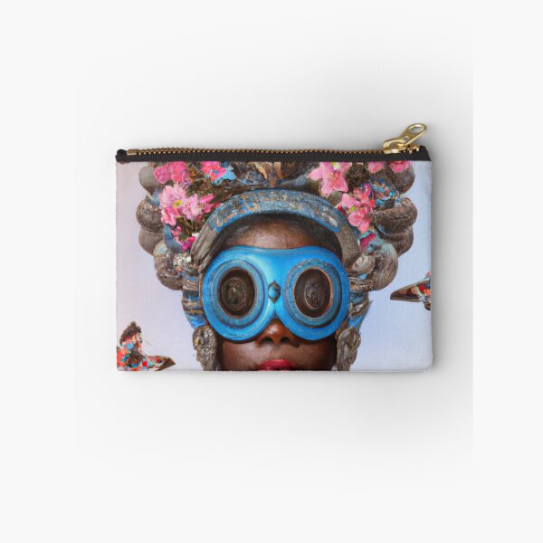 Item preview, Unusual Altered Steampunk Portrait Painting with Goggles ( Steampunk ) designed and sold by RadRococo.