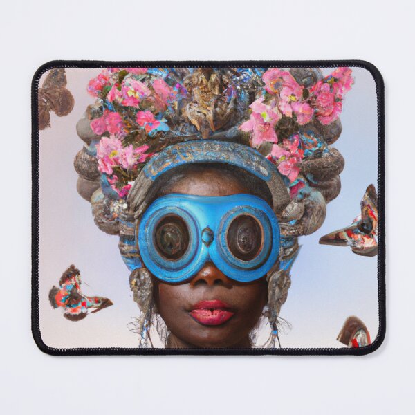 Item preview, Unusual Altered Steampunk Portrait Painting with Goggles ( Steampunk ) designed and sold by RadRococo.
