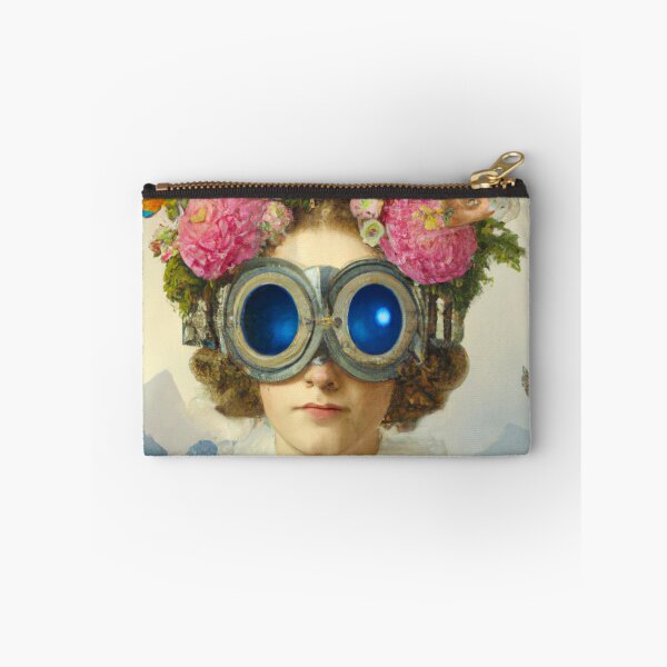 Artikelvorschau, Unusual Altered Steampunk Portrait Painting with Goggles ( Steampunk ) entworfen und verkauft von RadRococo.