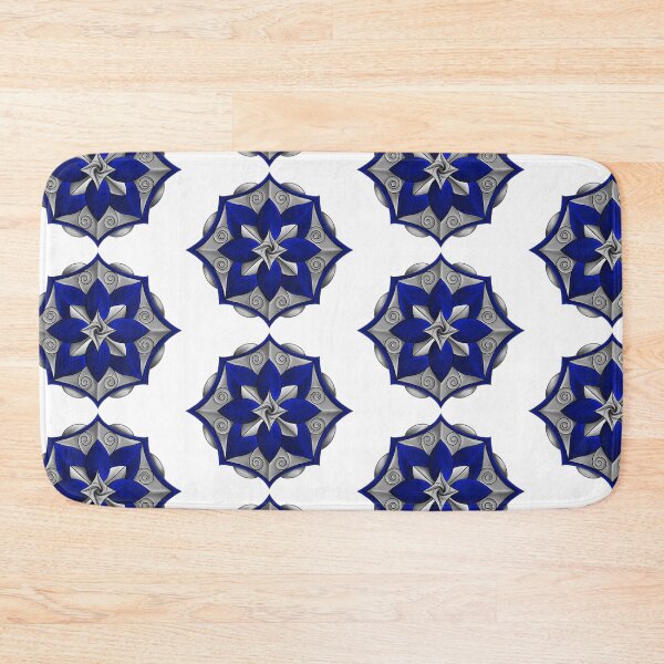 Item preview, Copy of Blue & Gray Lotus Ornament designed and sold by lezell.