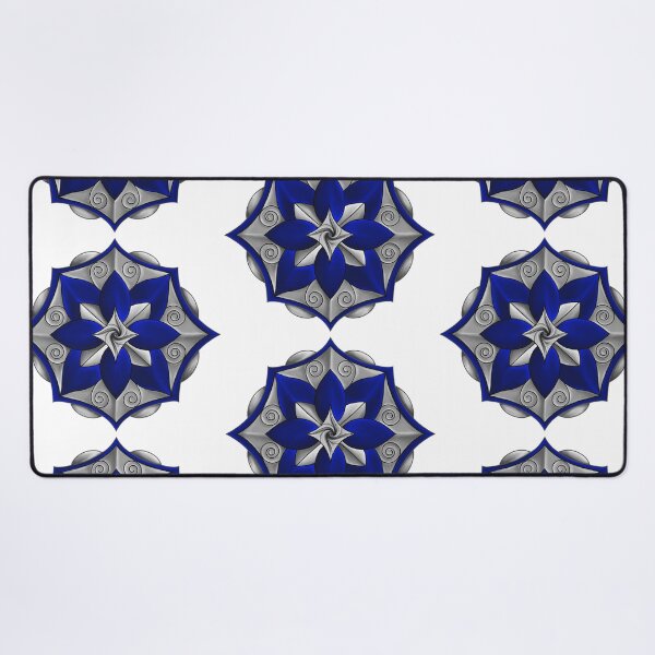 Item preview, Copy of Blue & Gray Lotus Ornament designed and sold by lezell.