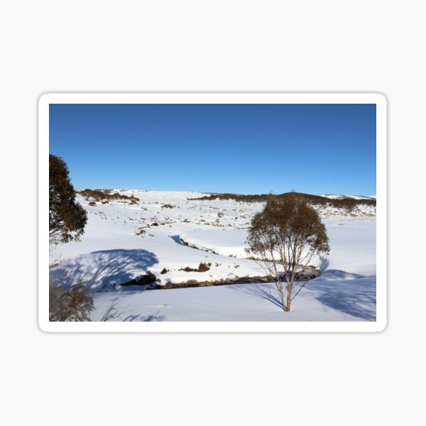 Item preview, A creek runs through the Australian Snowy Mountains designed and sold by Ace Archaeologist.