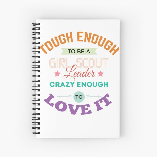 Item preview, Tough Enough To Be A Girl Scout Leader Crazy Enough To Love It designed and sold by Mikeyy109.