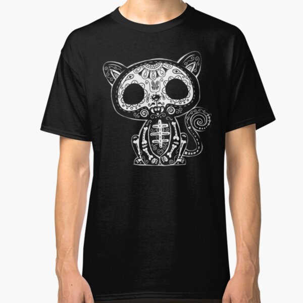 Day of the Dead Kitty Classic T-Shirt