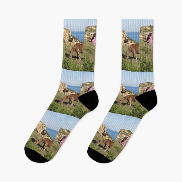 Item preview, Horses by the Ocean designed and sold by Cowboy Folly.