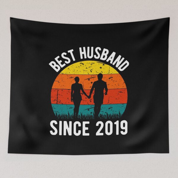 Item preview, Best Husband Since 2019 - Anniversary Quote designed and sold by chetan786.