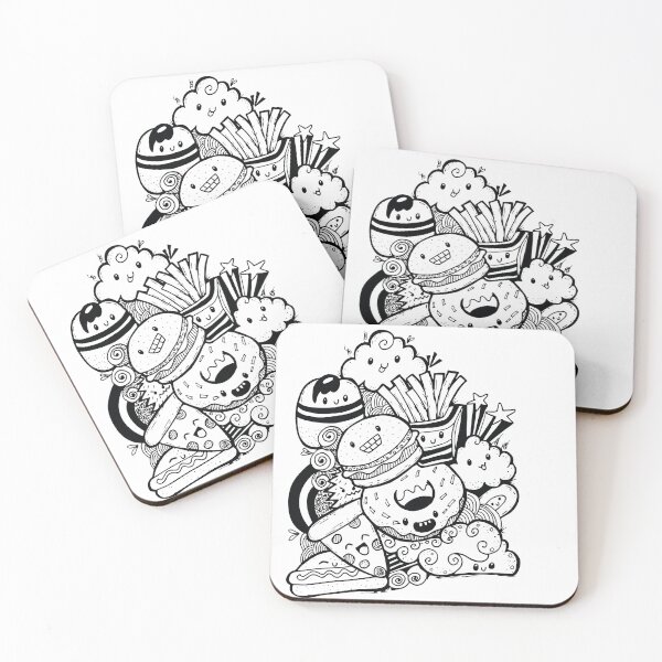 Item preview, Fast Food Collection Illustration designed and sold by Richstd.