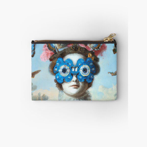 Item preview, Unusual Altered Steampunk Portrait Painting with Goggles ( Steampunk ) designed and sold by RadRococo.