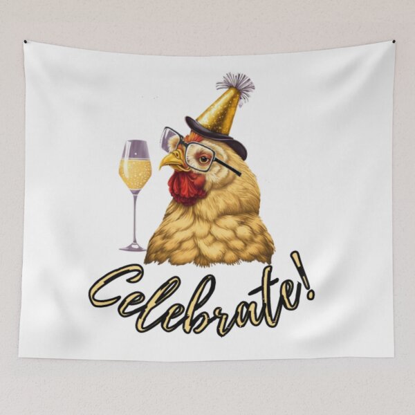 Item preview, Celebrate Chicken designed and sold by Paint-of-Heart.