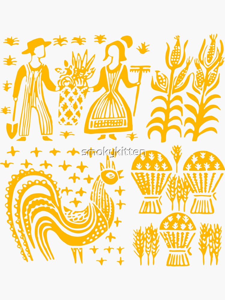 Vintage Pyrex Pattern Butterprint Orange