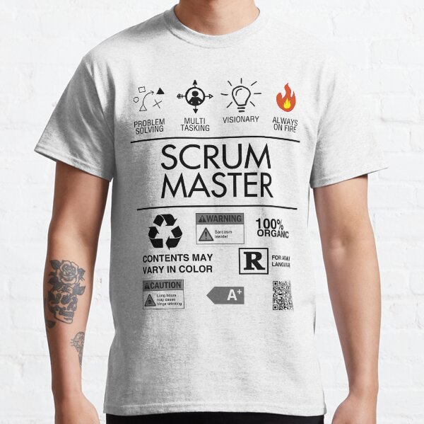 Scrum Master - Always on Fire Classic T-Shirt
