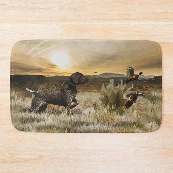 Item preview, Pheasant Hunting Season with GSP designed and sold by TammyHunterArt.