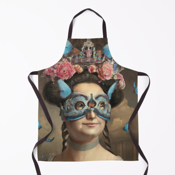 Item preview, Unusual Altered Steampunk Portrait Painting with Goggles ( Steampunk ) designed and sold by RadRococo.