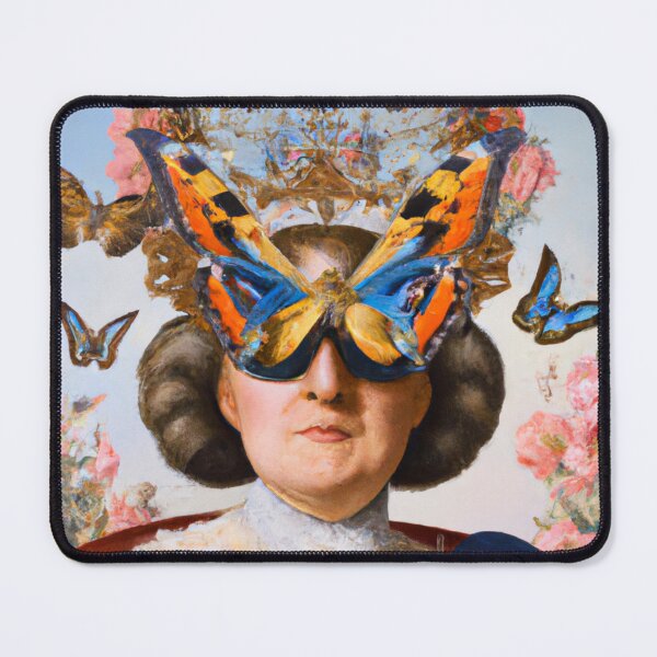 Item preview, Unusual Altered Steampunk Portrait Painting with Goggles ( Steampunk ) designed and sold by RadRococo.