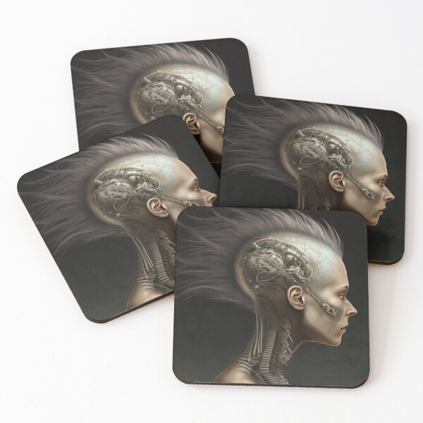 Item preview, Biomechanical Woman - Embedded Circuitry designed and sold by theblueofmyeye.