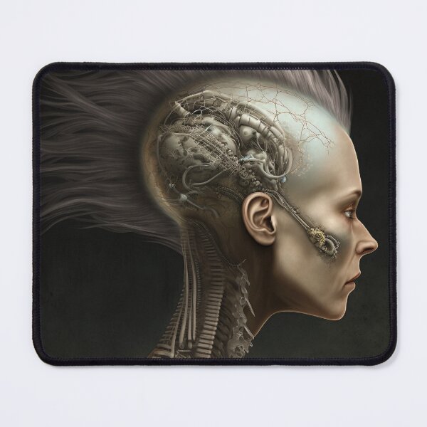Item preview, Biomechanical Woman - Embedded Circuitry designed and sold by theblueofmyeye.