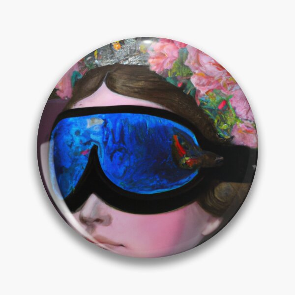 Artikelvorschau, Unusual Altered Steampunk Portrait Painting with Goggles ( Steampunk ) entworfen und verkauft von RadRococo.
