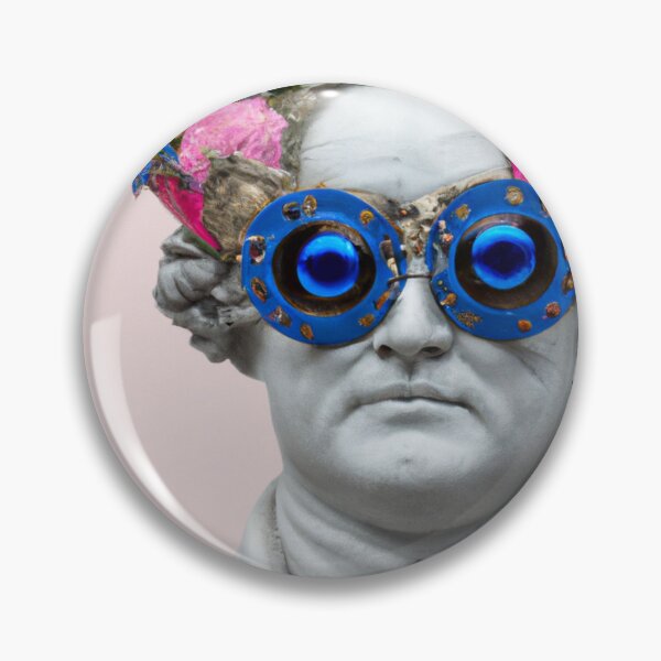Item preview, Unusual Altered Steampunk Portrait Painting with Goggles ( Steampunk ) designed and sold by RadRococo.