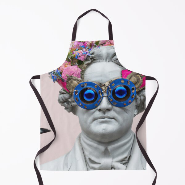 Item preview, Unusual Altered Steampunk Portrait Painting with Goggles ( Steampunk ) designed and sold by RadRococo.