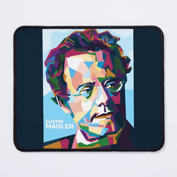 Item preview, Abstract Popart Gustav Mahler in WPAP designed and sold by smd90.