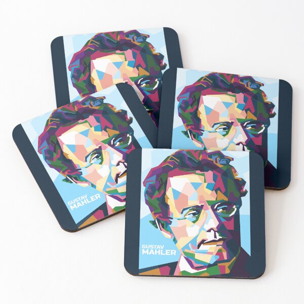 Item preview, Abstract Popart Gustav Mahler in WPAP designed and sold by smd90.