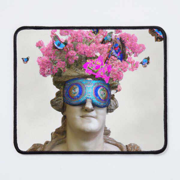 Item preview, Unusual Altered Steampunk Portrait Painting with Goggles ( Steampunk ) designed and sold by RadRococo.