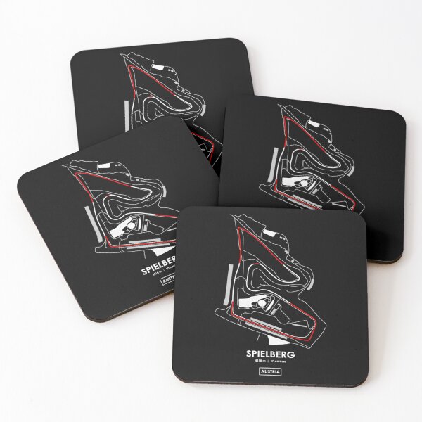 Item preview, SPIELBERG - AUSTRIA TRACK MAP FLAG Classic  designed and sold by mtourjabouv.