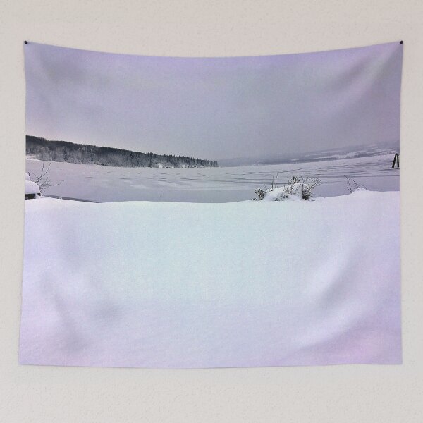 Item preview, Great White North - A Very Cold Day on a Northern Canadian Lake designed and sold by Ric1926.