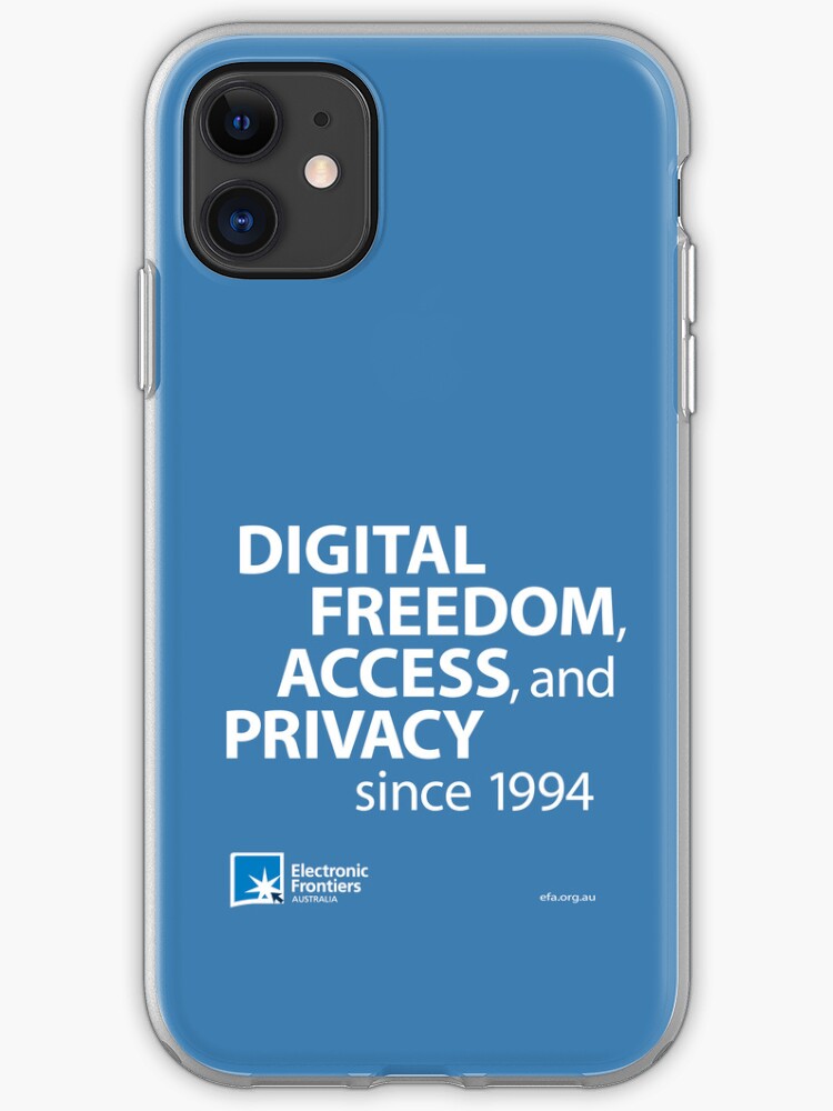 Thumbnail 1 of 5, iPhone Case, Electronic Frontiers Australia designed and sold by Electronic Frontiers Australia.