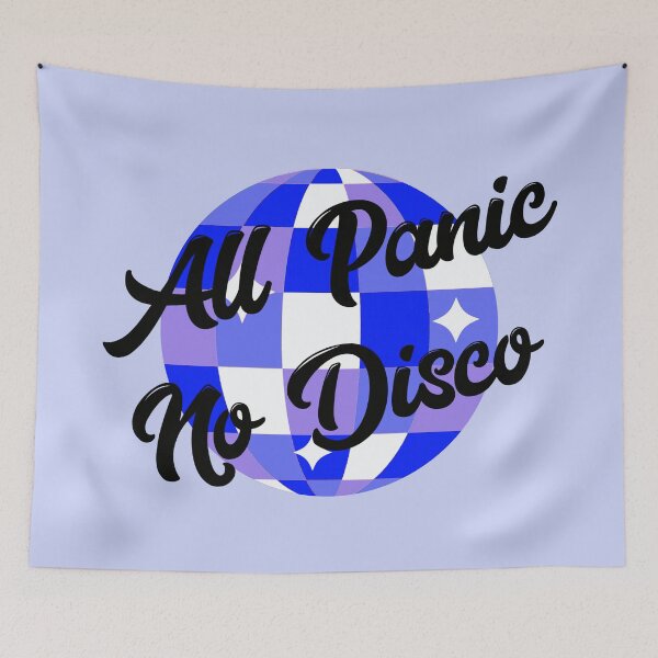 Item preview, All Panic No Disco designed and sold by Lil-Bit-Batty.