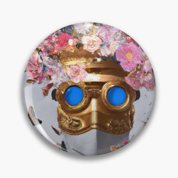 Item preview, Unusual Altered Steampunk Portrait Painting with Goggles ( Steampunk ) designed and sold by RadRococo.