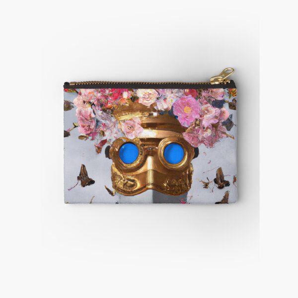 Item preview, Unusual Altered Steampunk Portrait Painting with Goggles ( Steampunk ) designed and sold by RadRococo.