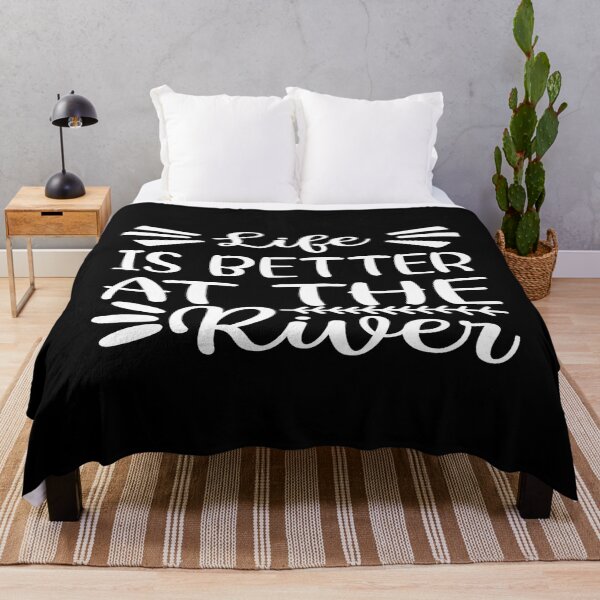 Item preview, Life is better at the River designed and sold by phassystore.