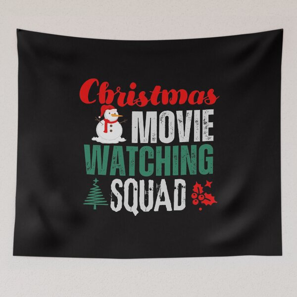 Item preview, Christmas movie watching squad designed and sold by BarbiePearl.