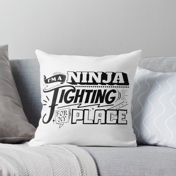 Item preview, International Ninja Day Quote with Black Texts. designed and sold by Amy Quinn.