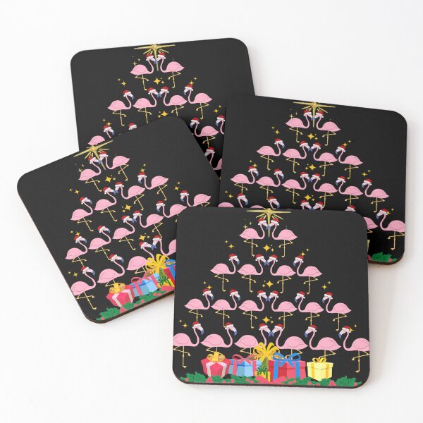 Item preview, flamingo xmas, christmas gift designed and sold by DIDAKU.