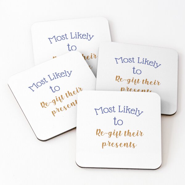 Item preview, most likely to regift their presents designed and sold by MallsD.
