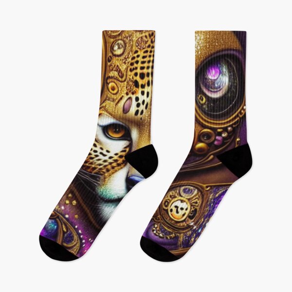 Item preview, You Can't Outrun The Cyborg Cheetah designed and sold by ZenEverAI.