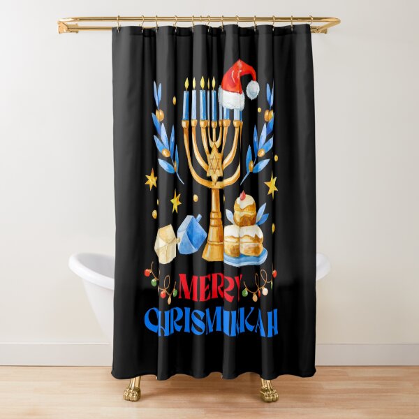 Item preview, Merry Chrismukkah Happy Hanukkah Christmas designed and sold by Toranai.