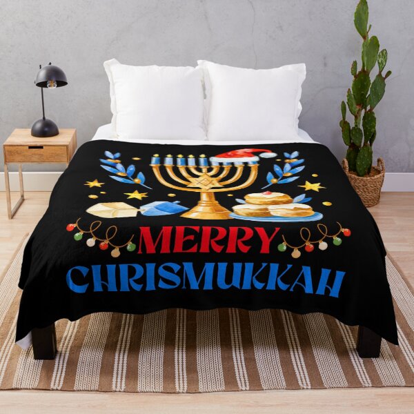 Item preview, Merry Chrismukkah Happy Hanukkah Christmas designed and sold by Toranai.